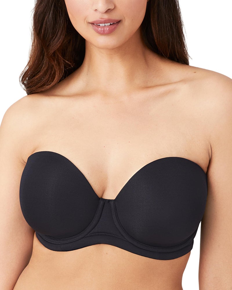 Wacoal womens Red Carpet Full Busted Strapless Convertible Bra, Black, 34B - Image 1